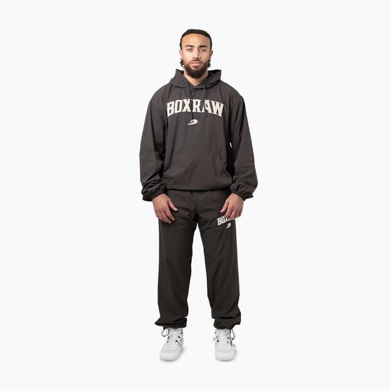 Men's sweatshirt BOXRAW East Street Shell Hoodie charcoal 2