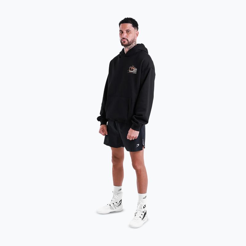 Men's sweatshirt BOXRAW Hook Right Goodnight Oversized Hoodie black 2