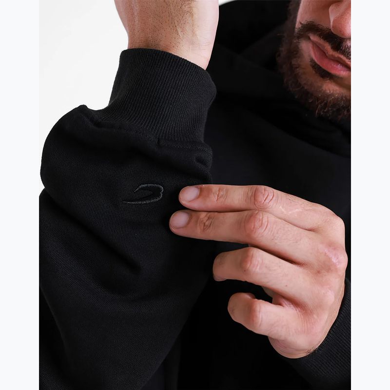 Men's sweatshirt BOXRAW Hook Right Goodnight Oversized Hoodie black 10