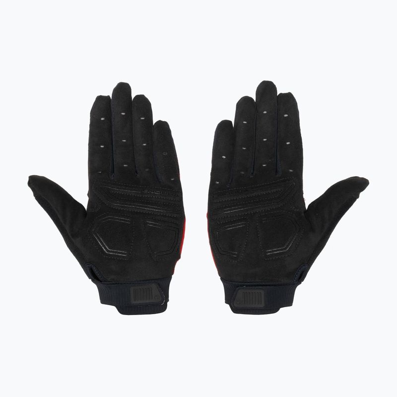 Endura Loop Full Finger cycling gloves flame red 3