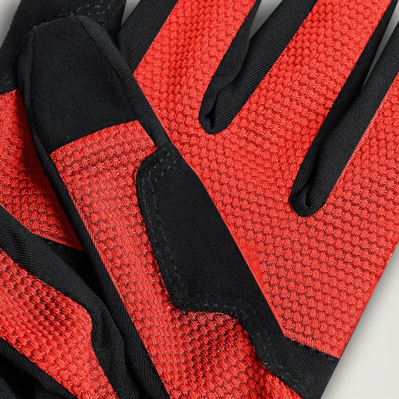 Endura Loop Full Finger cycling gloves flame red 2