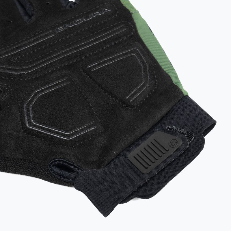 Endura Loop Full Finger cycling gloves machair green 6