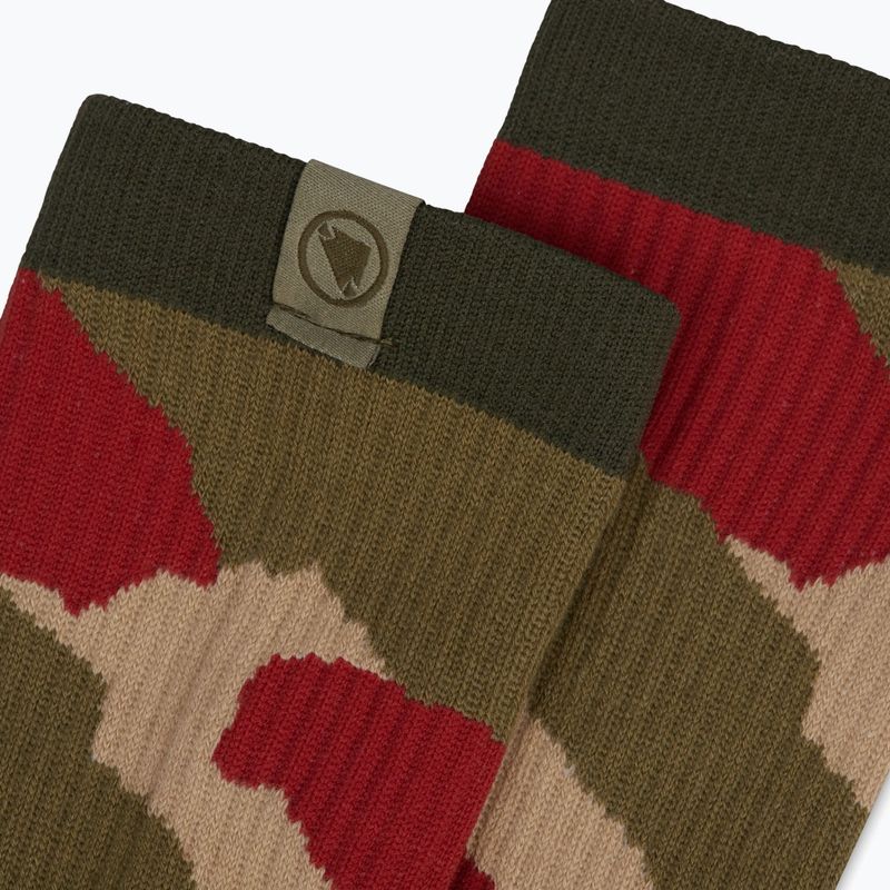 Endura Peak tweed green socks 3