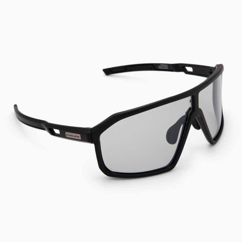 Endura Mullet Photochromic matt black/silver flash mirror sunglasses