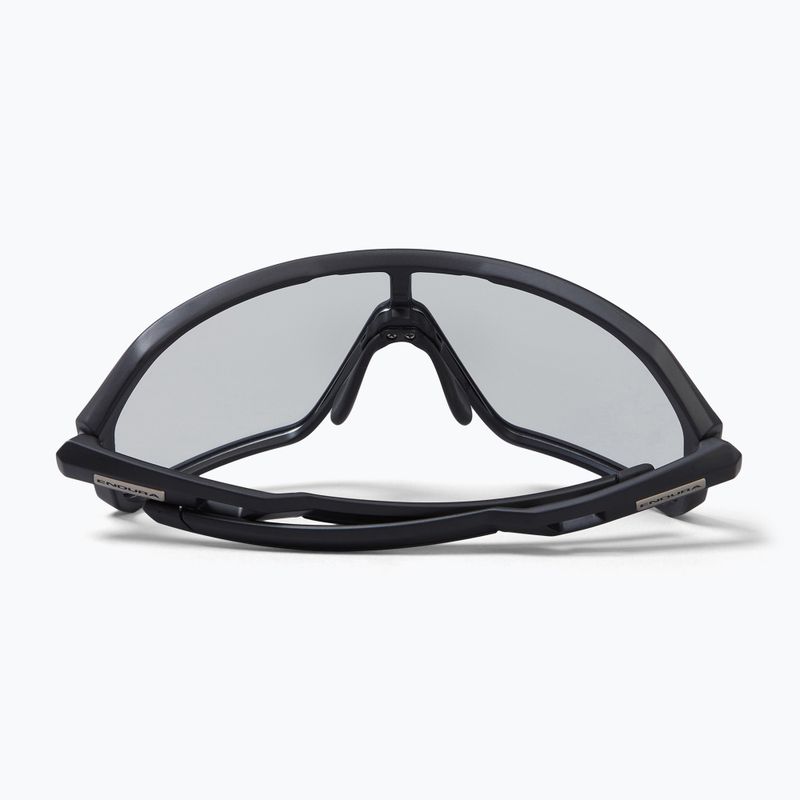 Endura Mullet Photochromic matt black/silver flash mirror sunglasses 3