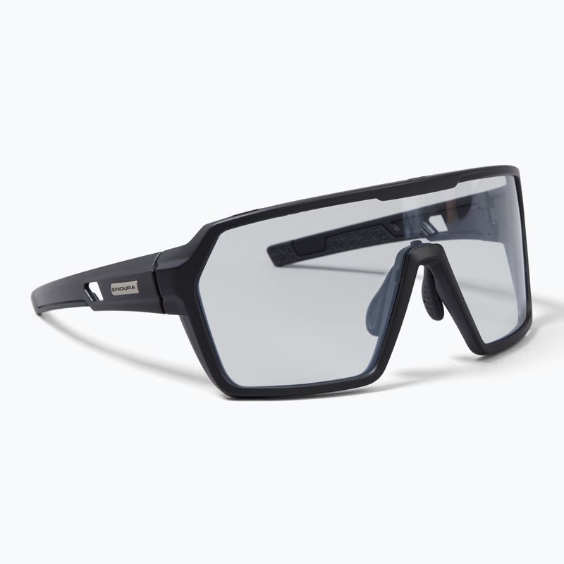 Endura Singletrack Photochromic black/photochromic silver flash mirror/ambe sunglasses