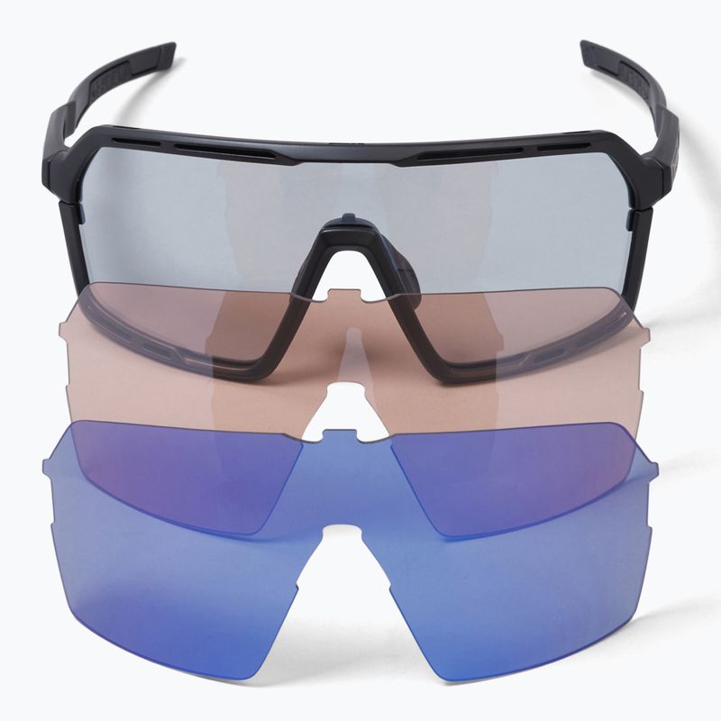 Endura Pro SL Photochromic black/photo silver/blue/purple revo smoke/amber sunglasses 5