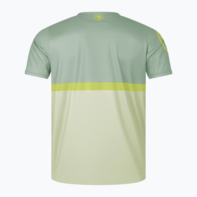 Men's Endura Singletrack II Core loch green cycling jersey 5