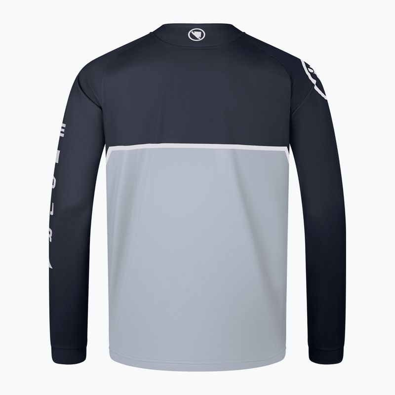 Men's Endura Core Printed cycling longsleeve black 2