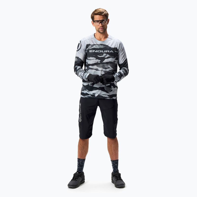 Men's Endura Mountain Camo Ltd cycling longsleeve black 2