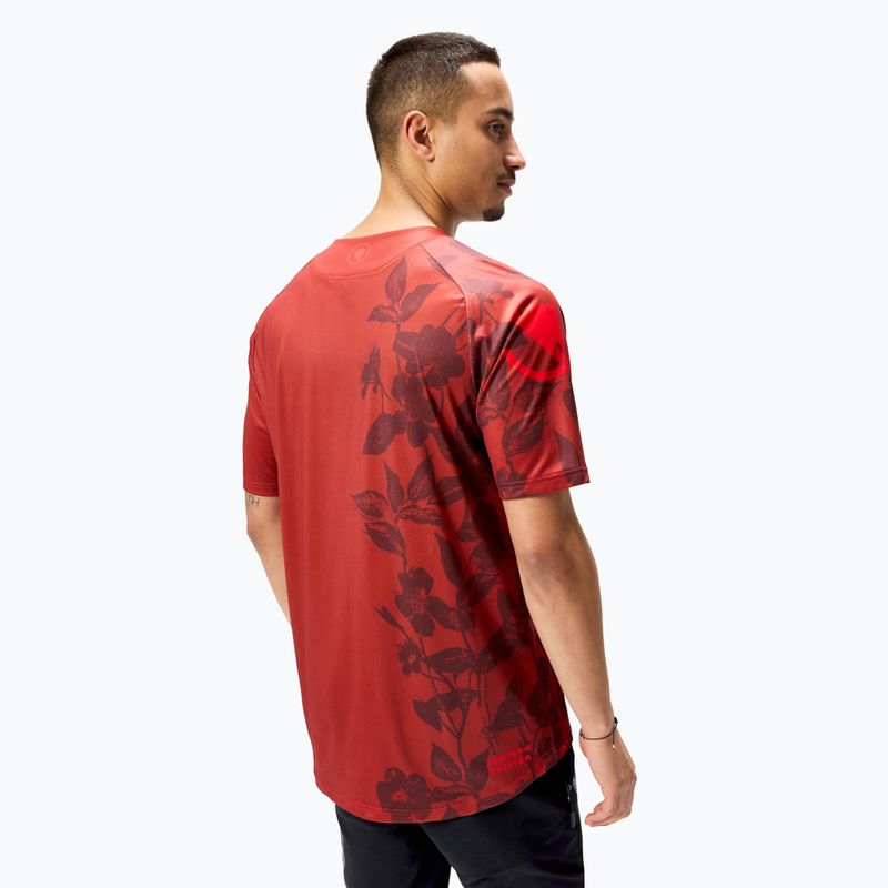Men's Endura Botanic Ltd Printed brick cycling jersey 3