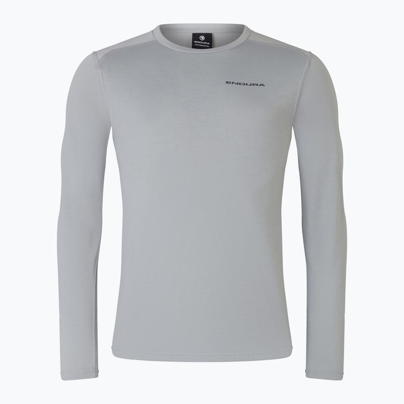 Men's Endura Loop Tech dreich grey cycling longsleeve 4