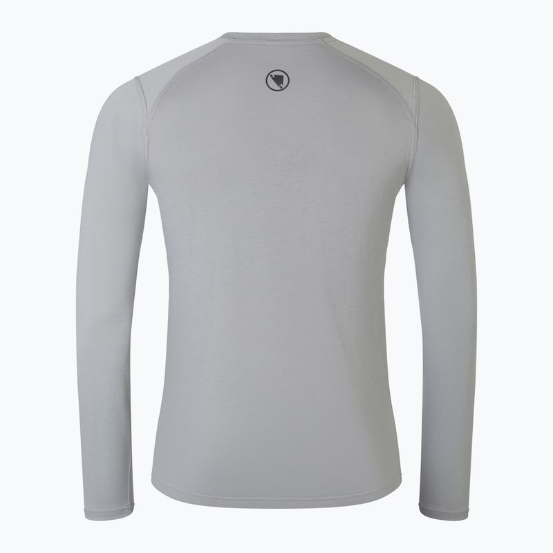 Men's Endura Loop Tech dreich grey cycling longsleeve 5