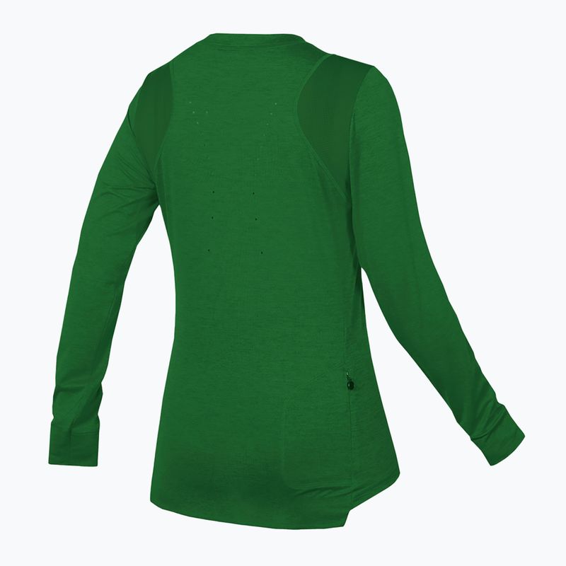 Women's cycling longsleeve Endura Singletrack W machair green 2