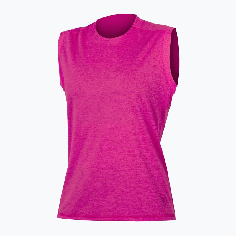 Women's cycling jersey Endura Singletrack Shirt W pink pop