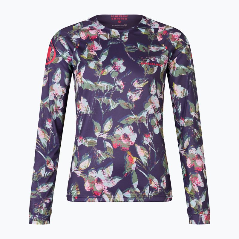 Women's cycling longsleeve Endura Floral Ltd W bramble 4
