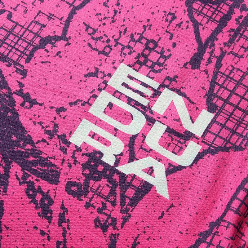 Women's cycling jersey Endura Grid Floral Ltd W pink pop 10