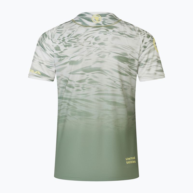 Women's cycling jersey Endura Marble Ltd W machair green 8