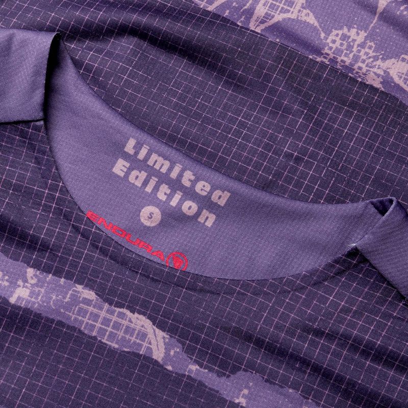 Women's cycling jersey Endura Patchwork Ltd W bramble 6