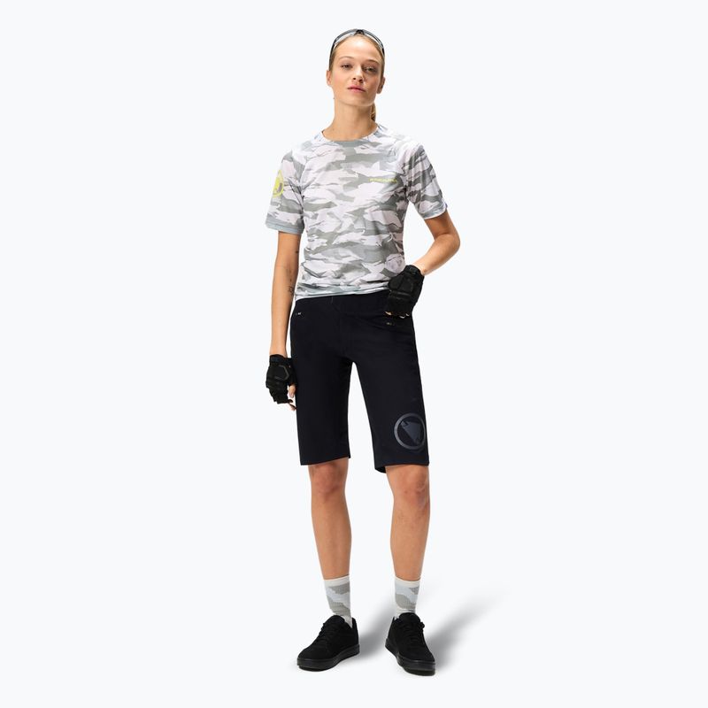Women's cycling jersey Endura Mountain Camo Ltd W haar grey 2