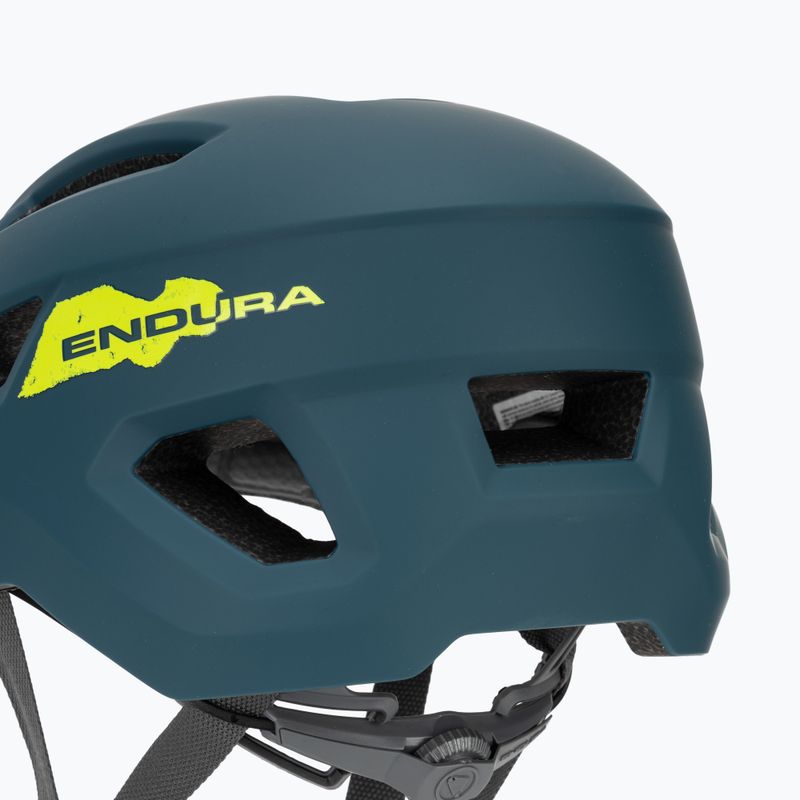 Endura Hummvee Youth barra blue children's bike helmet 7