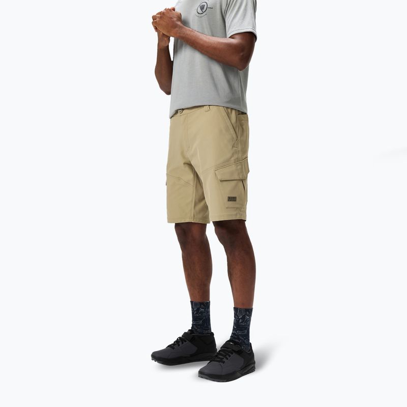 Men's Endura Loop Cargo Bike Shorts Mushroom 3