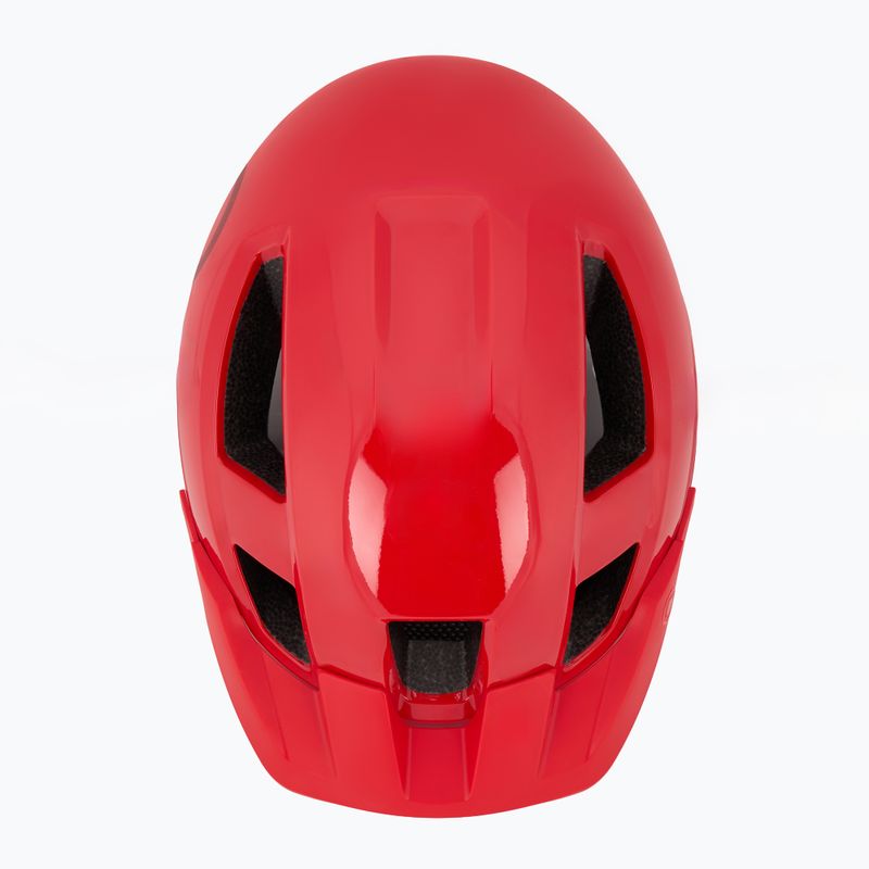 Endura Hummvee flame red bicycle helmet 7