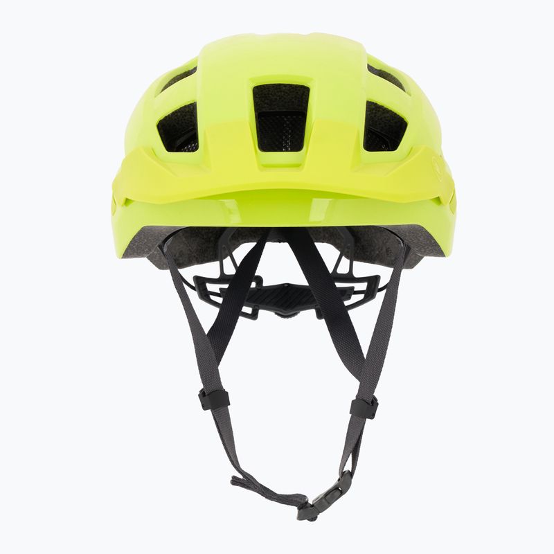 Endura Hummvee lime green bicycle helmet 2