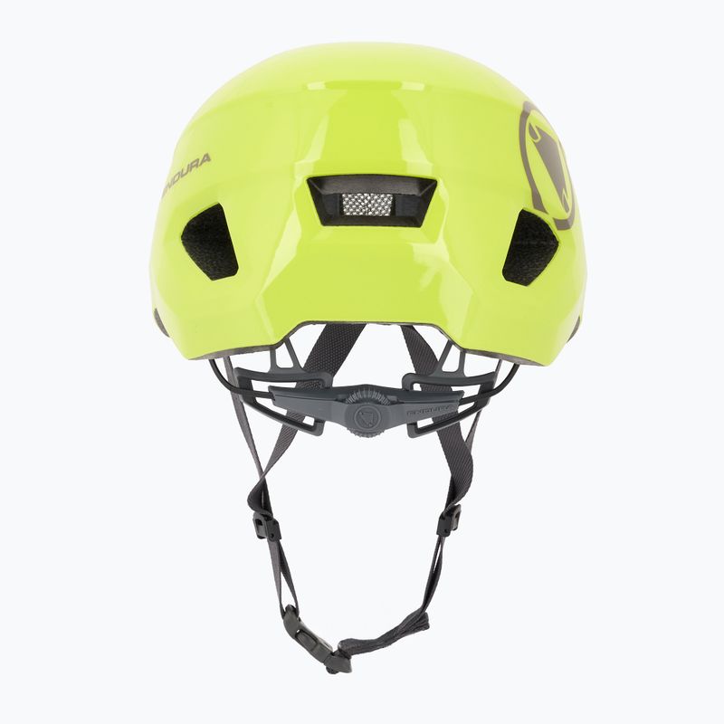 Endura Hummvee lime green bicycle helmet 4