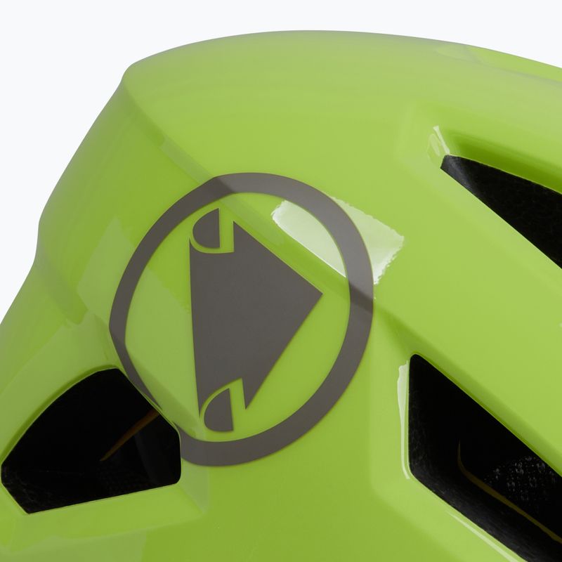 Endura Hummvee MIPS bike helmet lime green 5