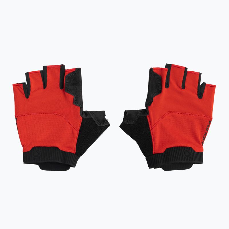 Endura Loop Mitt bike gloves flame red 2