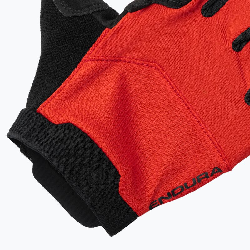 Endura Loop Mitt bike gloves flame red 4