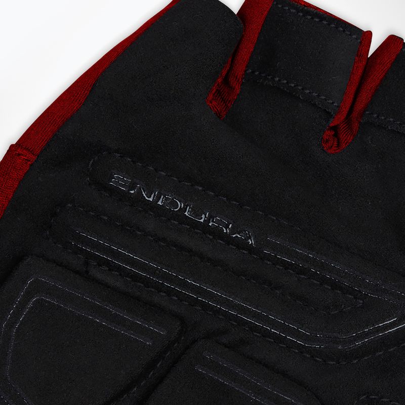 Endura Loop Mitt bike gloves flame red 2