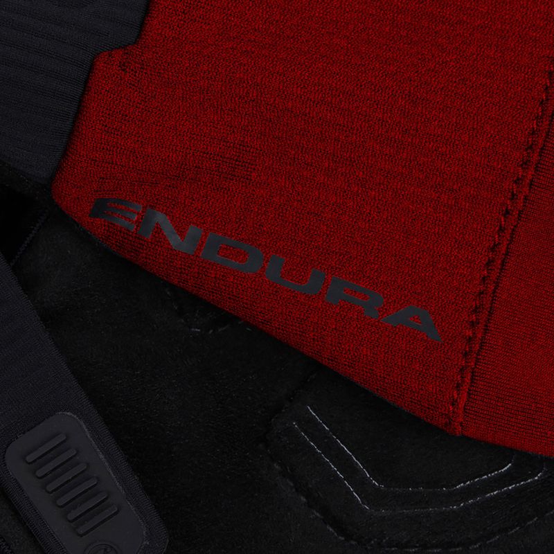 Endura Loop Mitt bike gloves flame red 4