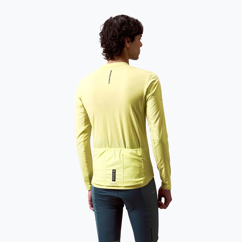 Men's cycling longsleeve Endura Alltrack Ride oil seed 4
