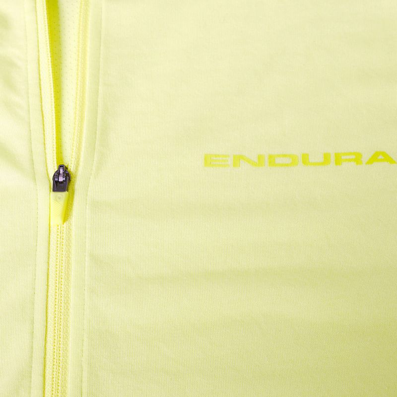 Men's cycling jersey Endura Loop Zipped oil seed 3