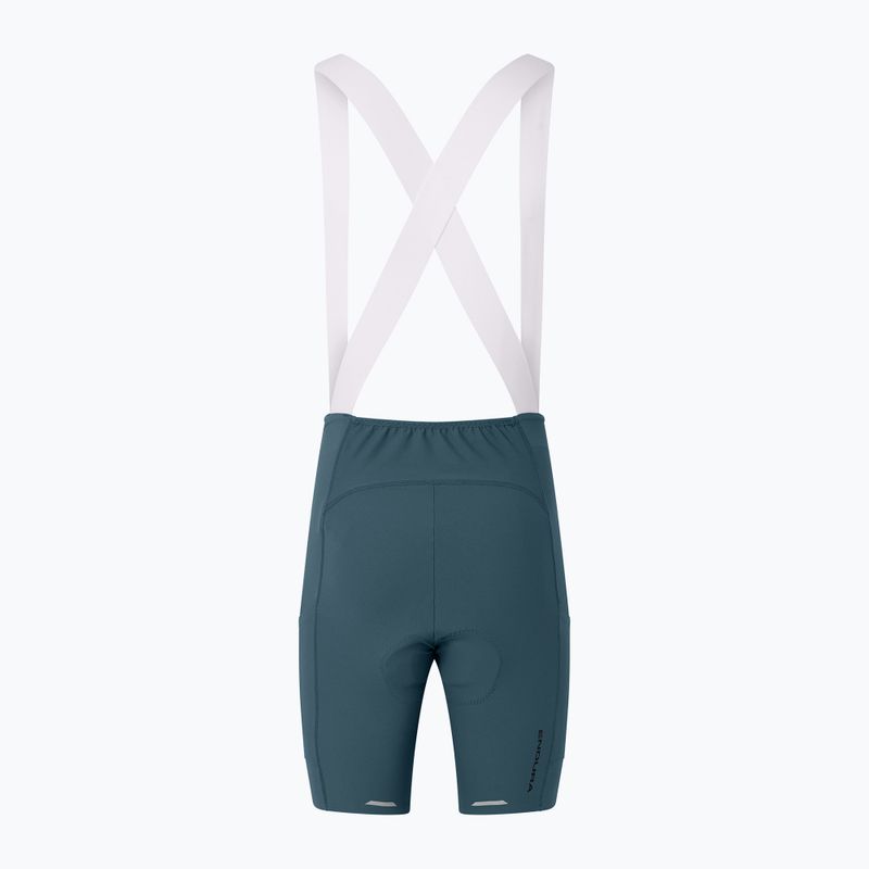Women's cycling shorts Endura Loop Bibshort teal 8