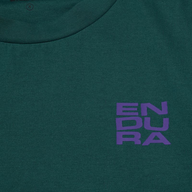 Endura Stacked Logo Graphic T-shirt teal 2