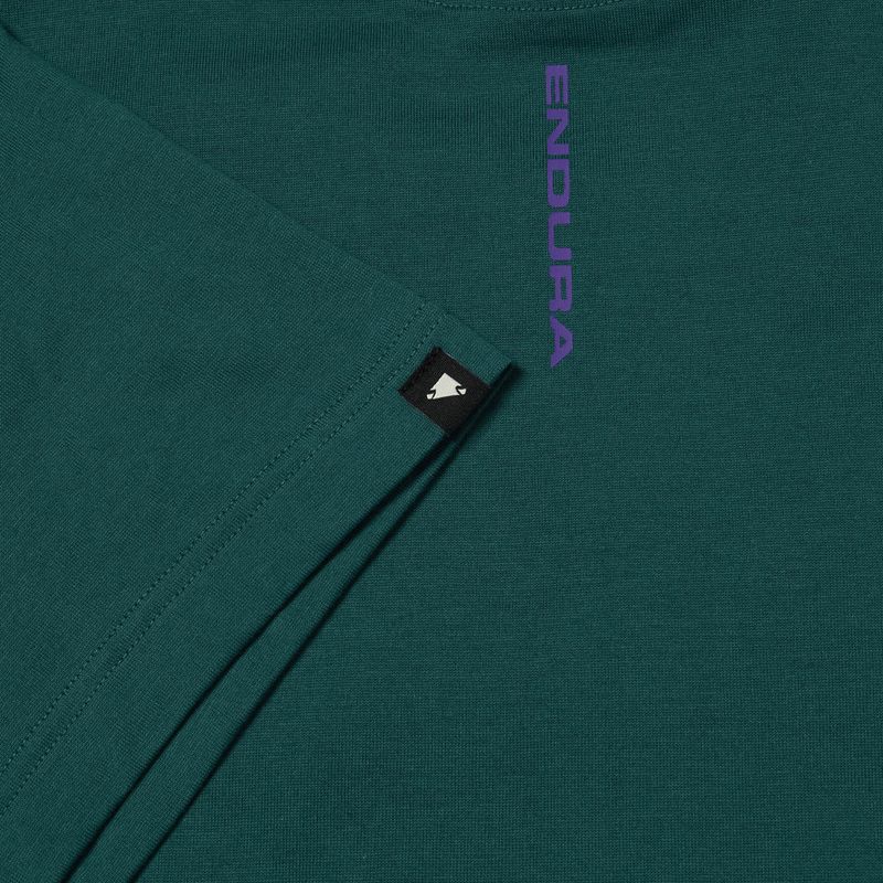 Endura Stacked Logo Graphic T-shirt teal 3