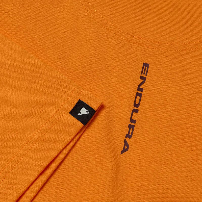 Endura Icon Logo Graphic T-shirt in orange 4