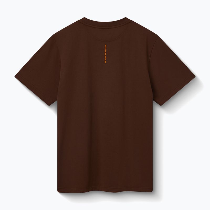 Cycling shirt Endura Icon Logo Graphic Tee end mahogany 2