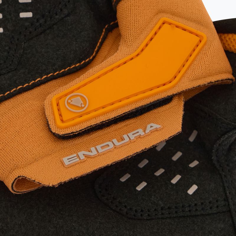Men's cycling gloves Endura Singletrack II end orange 2