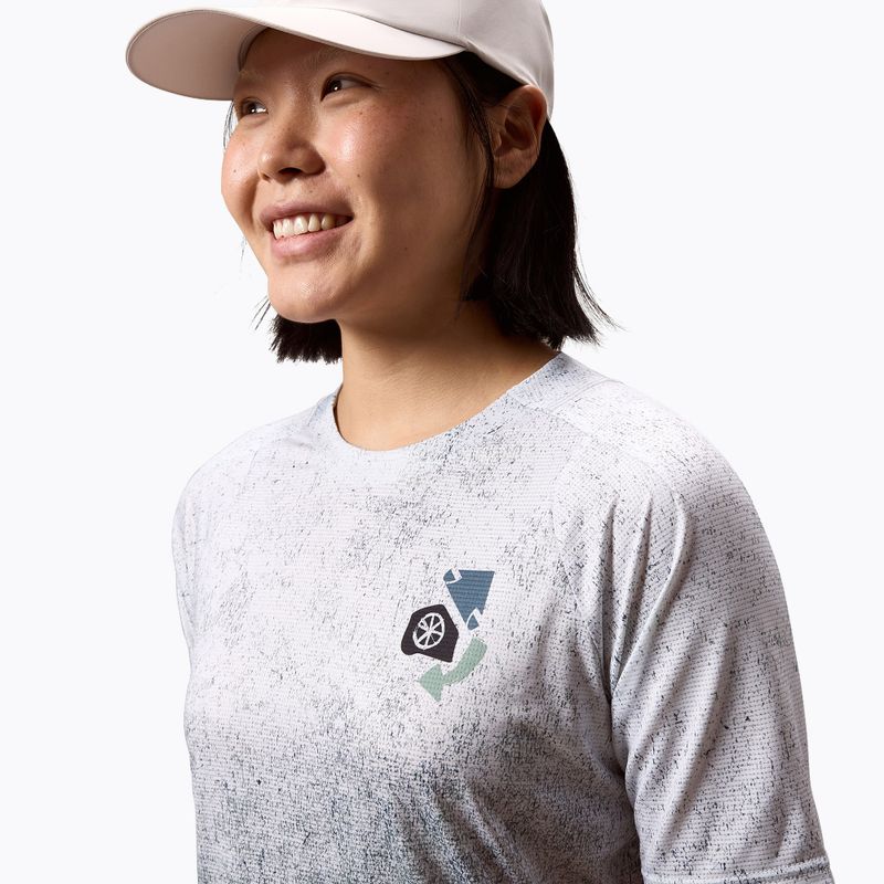 Women's cycling jersey Endura Singletrack Print W aero blue 5