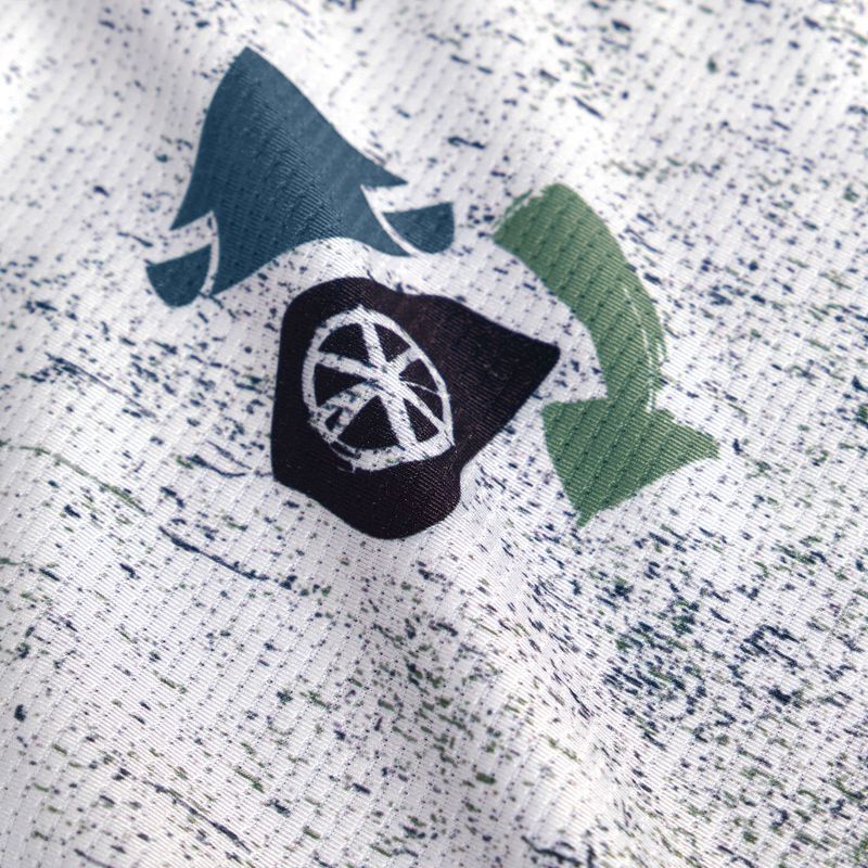 Women's cycling jersey Endura Singletrack Print W aero blue 9