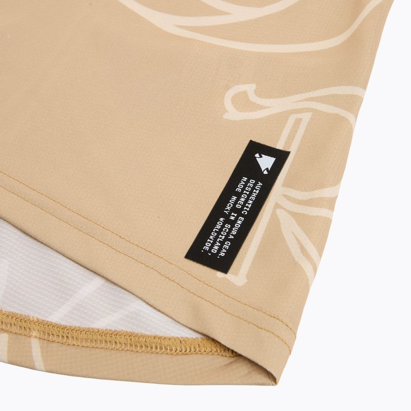 Women's cycling jersey Endura Singletrack Print W sand 4