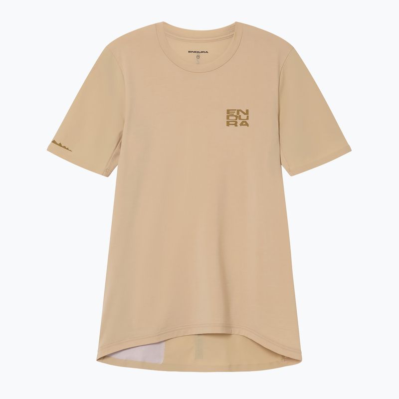 Men's cycling jersey Endura Alltrack Ride Tech sand 7