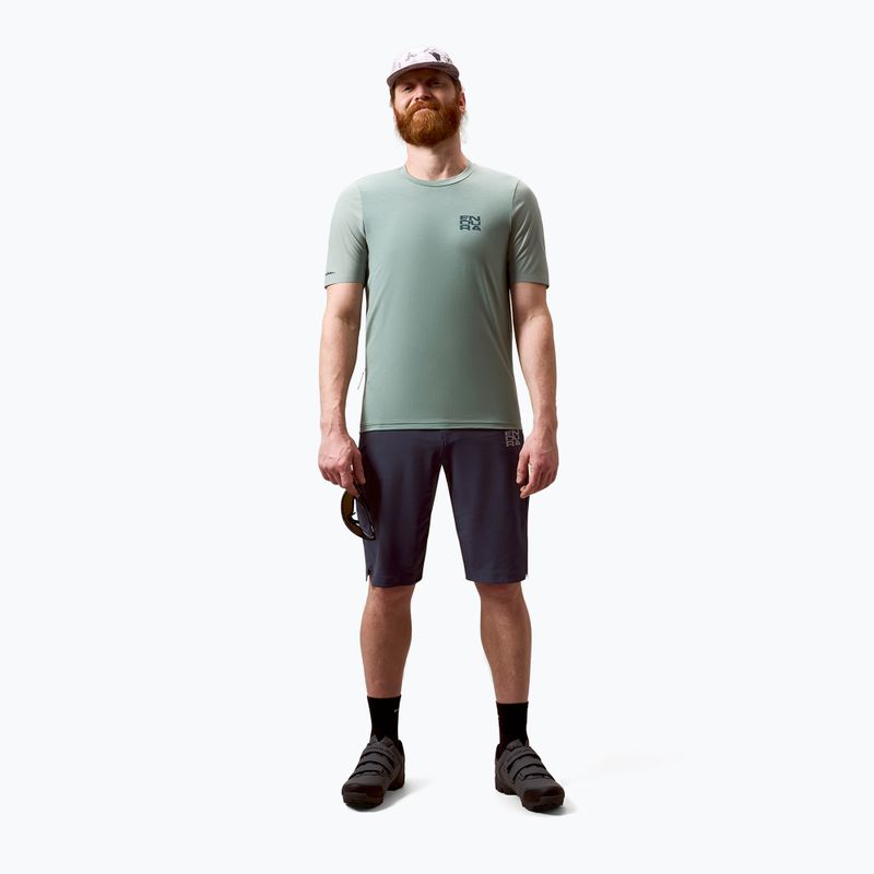 Men's cycling jersey Endura Alltrack Ride Tech sage green 2