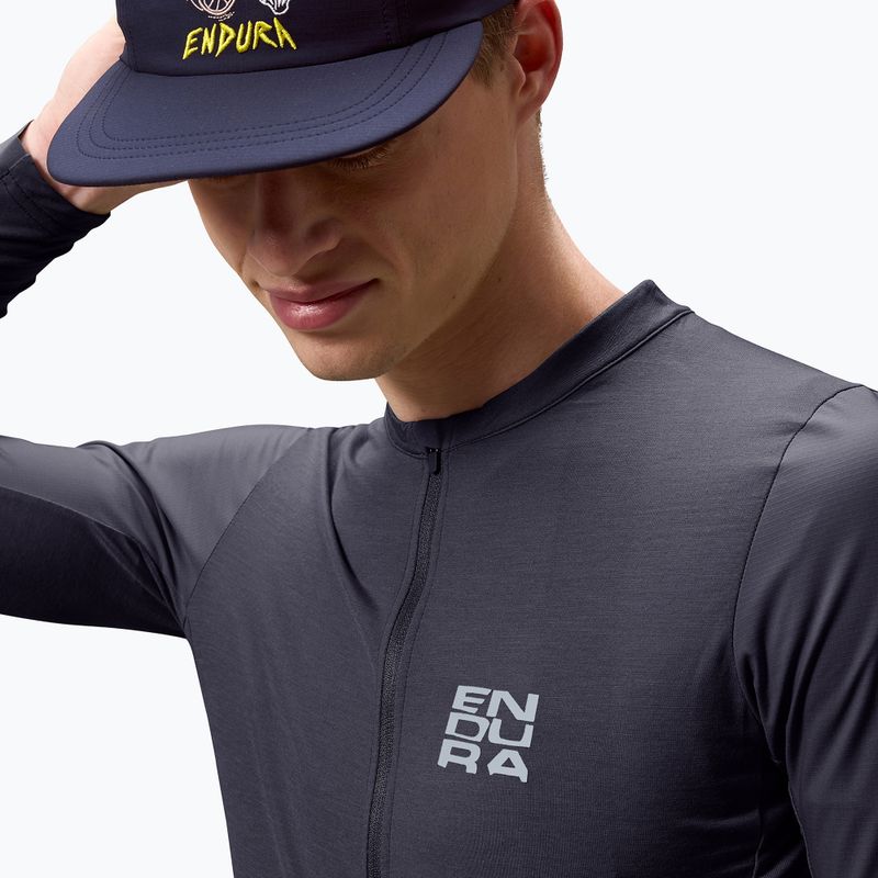 Men's cycling longsleeve Endura Alltrack Ride carbon grey 5