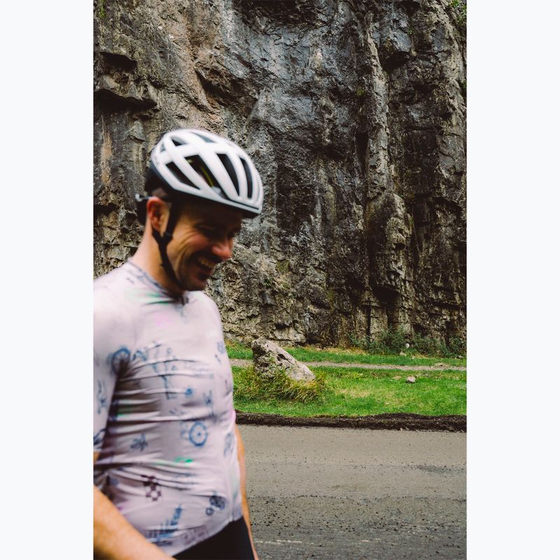 Men's cycling jersey Endura Pro SL Print titanium 8