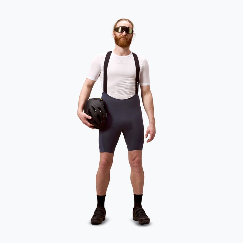 Men's cycling shorts Endura Alltrack Ride Bibshort carbon grey 2